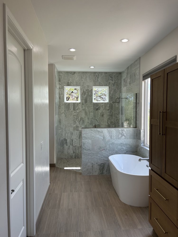 Master bathroom renovation Tucson AZ